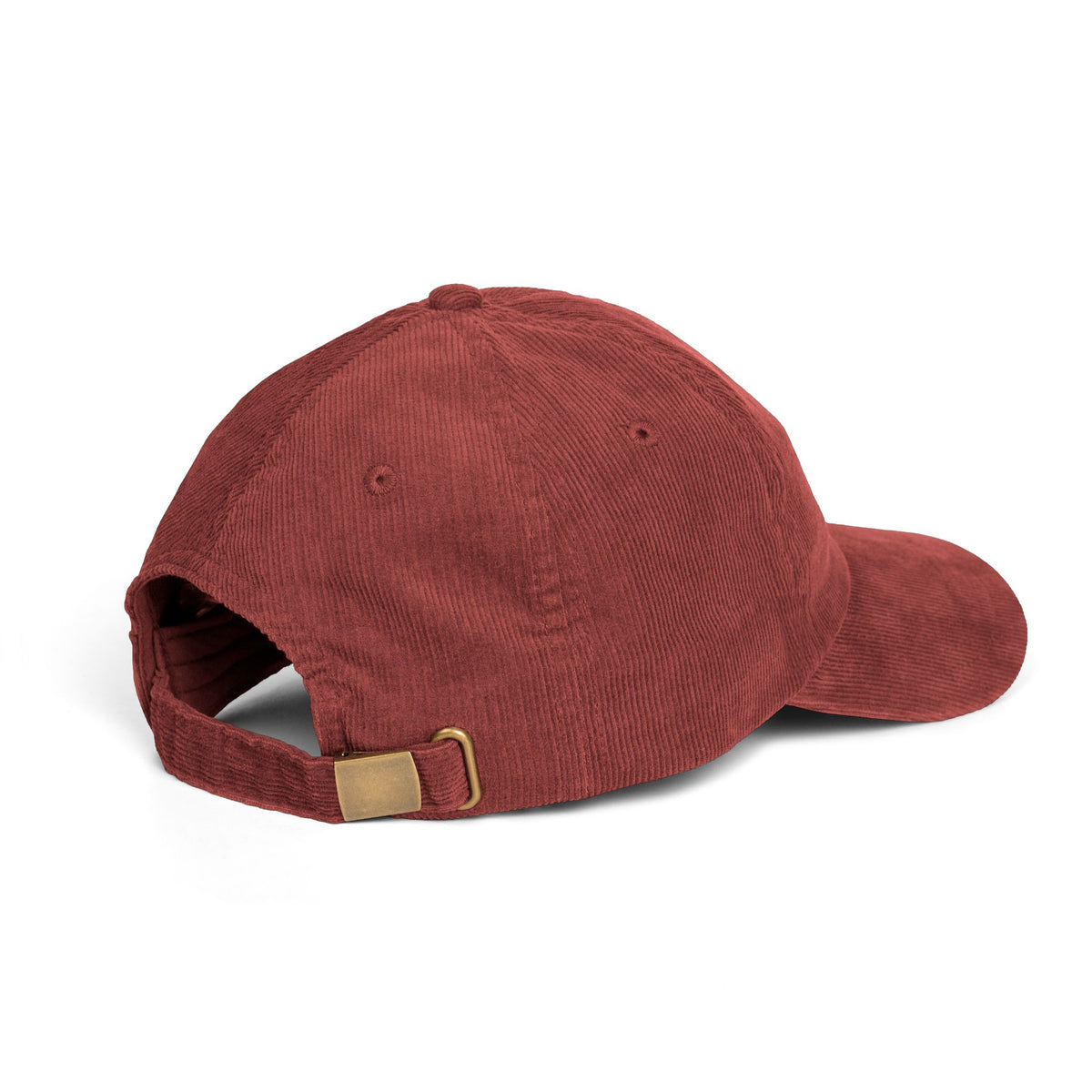 Vintage Corduroy Cap — Embroidered "LUMOOD" Retro Dad Hat