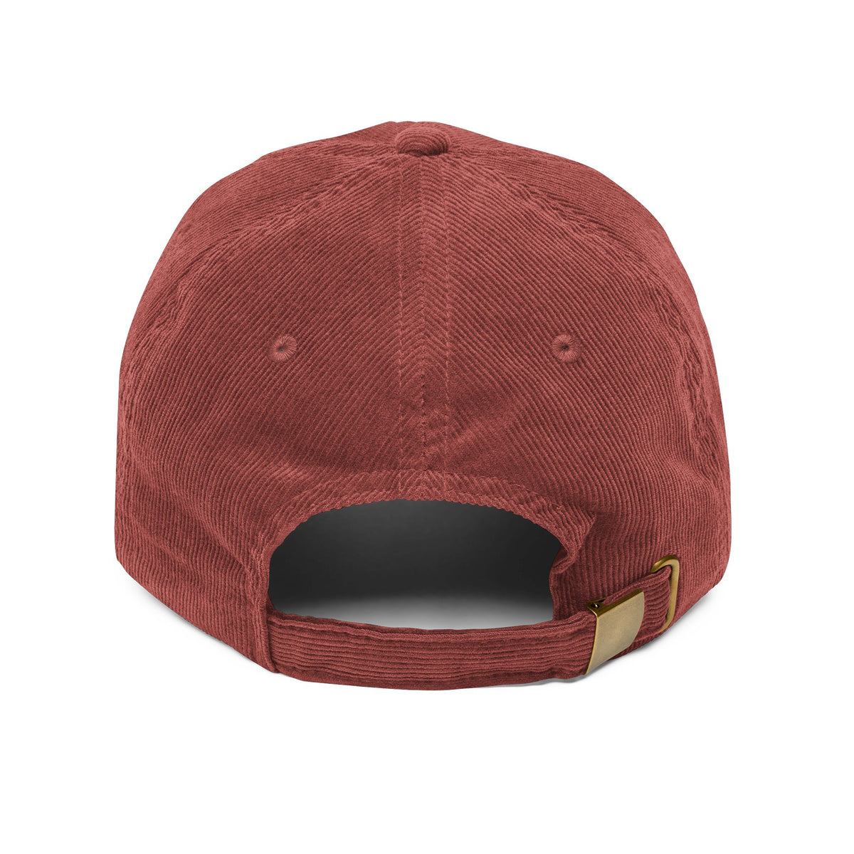 Vintage Corduroy Cap — Embroidered "LUMOOD" Retro Dad Hat