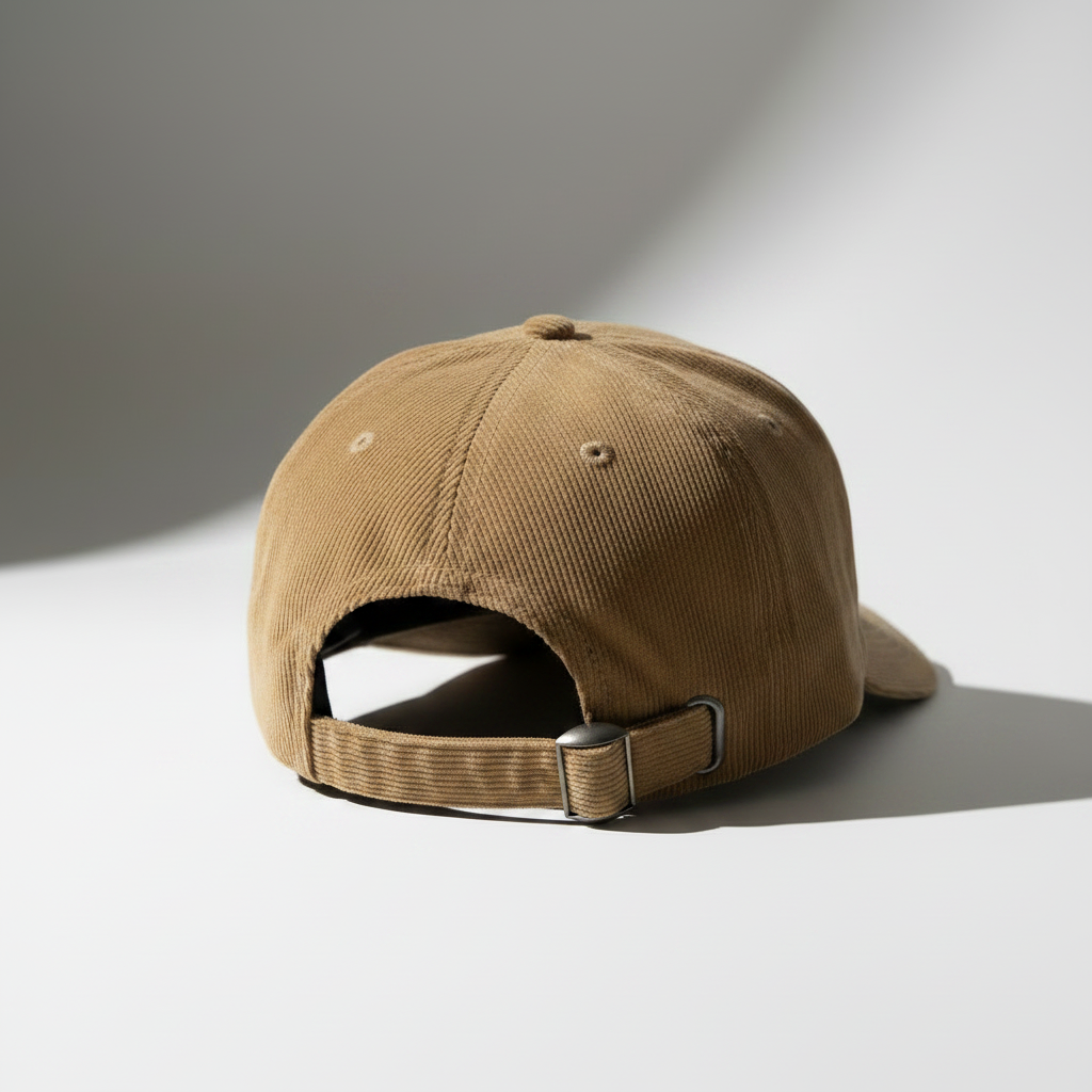 Camel Tan Corduroy cap