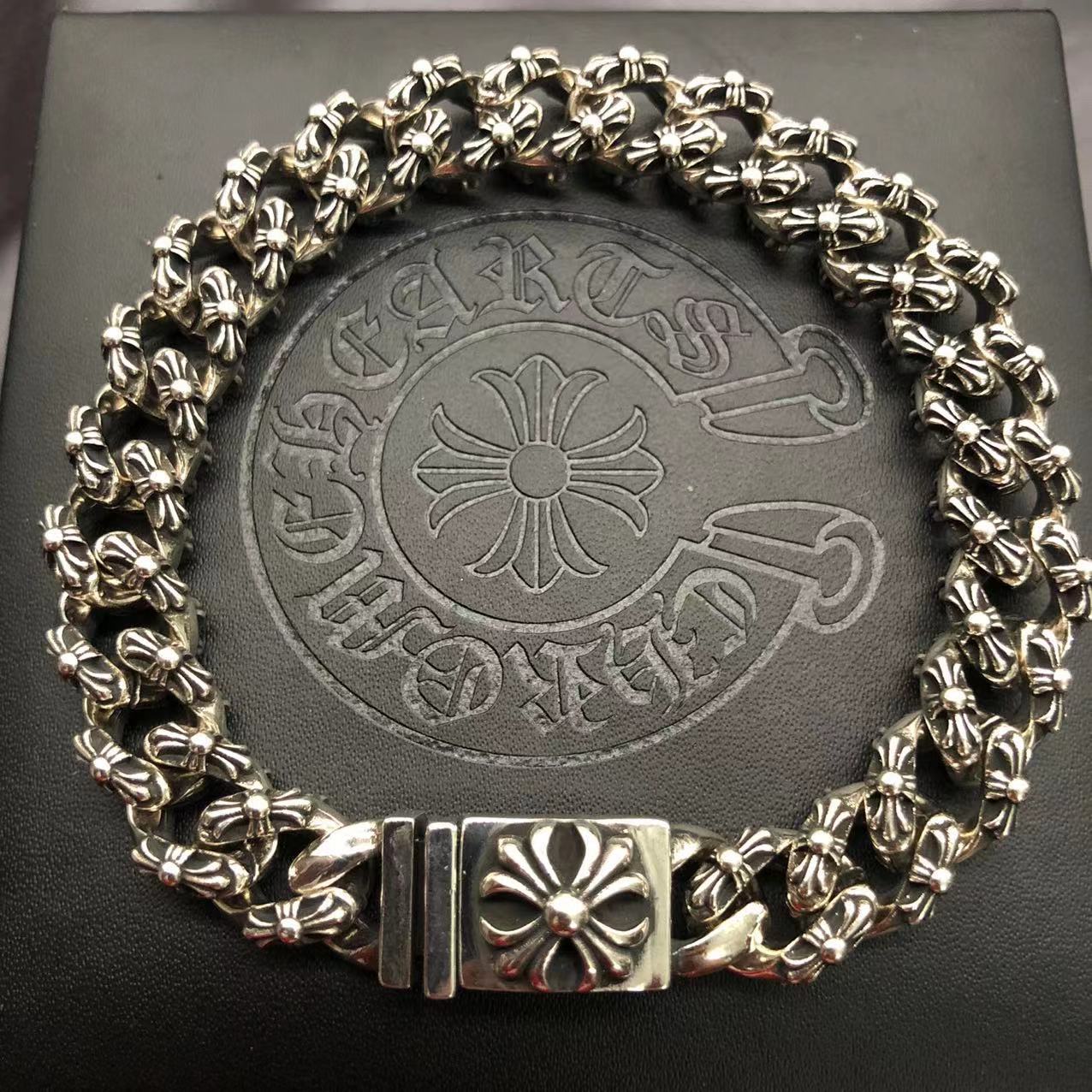 Double ring bracelet for men and women