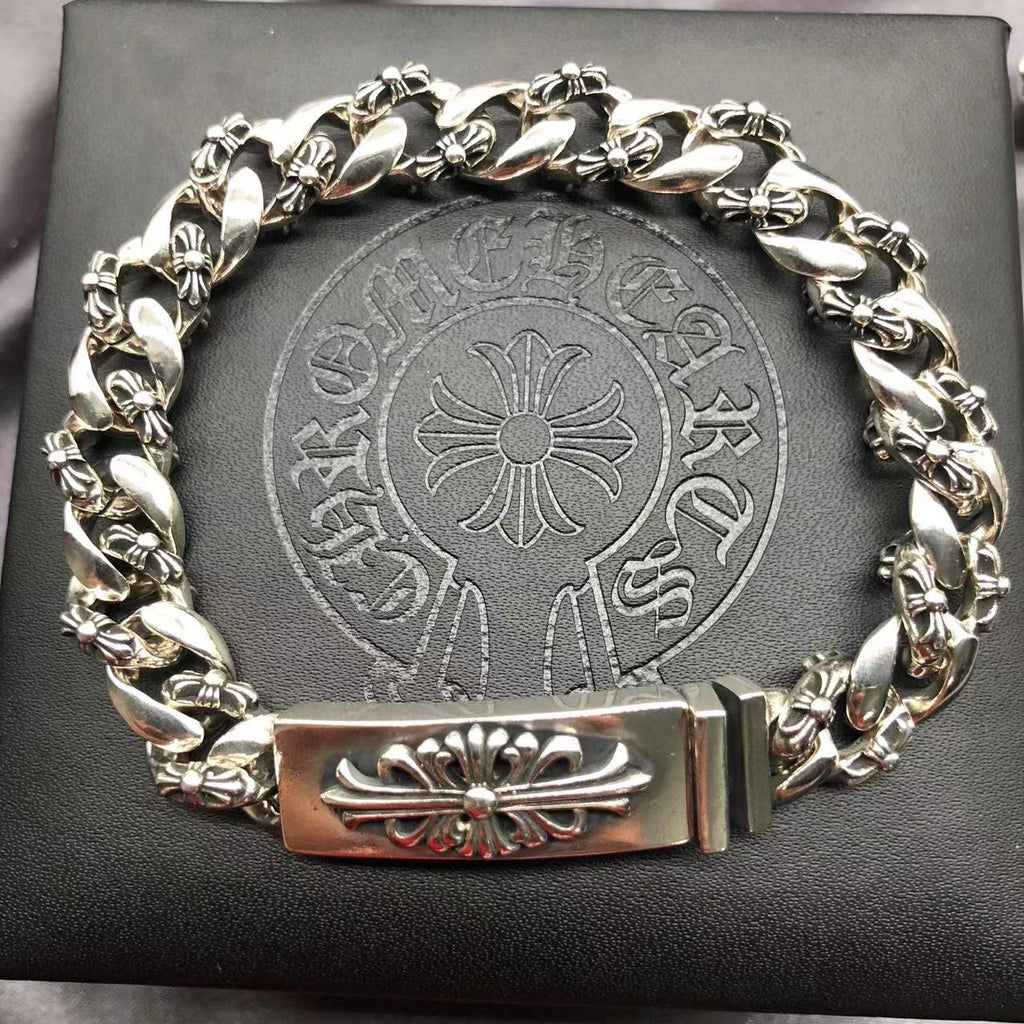 Double ring bracelet for men and women