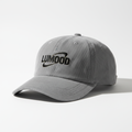 LUMOOD Ash Grey Corduroy Dad Hat