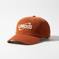 LUMOOD Rust Orange Cap with Cream Logo